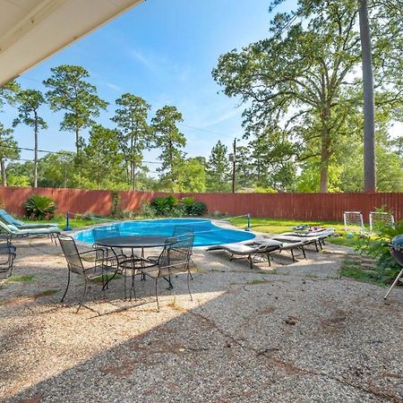 Pool Oasis Games Wifi Bbq Yard Sleep 16 Villa Houston Buitenkant foto